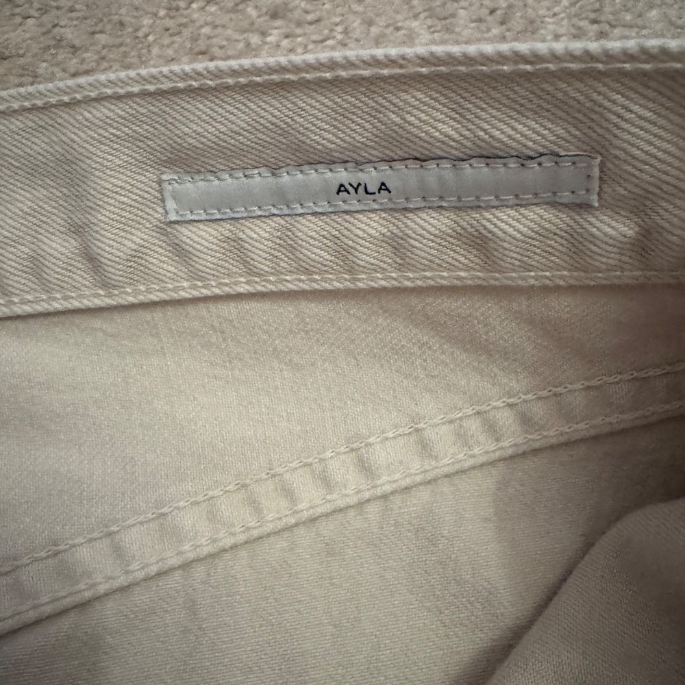 Citizens of Humanity Ayla Raw Hem Crop Jeans Size 29 - Picture 5 of 6